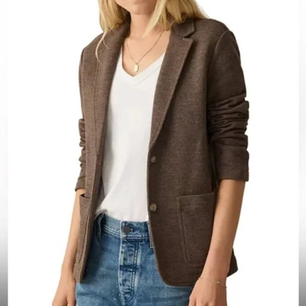 Faherty Brown Women's Blazer